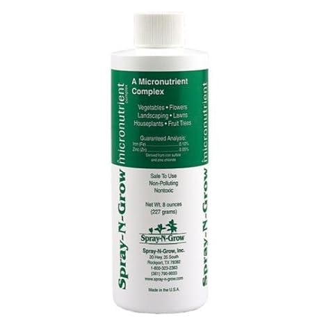 spray n grow Micronutrients 8 oz – Homegrown Hydroponics Rochester