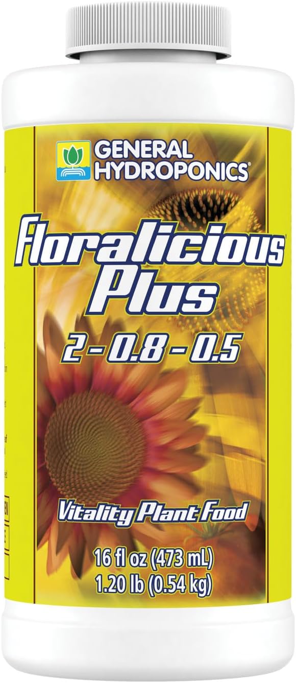 General Hydroponics® Floralicious® Plus 2 - 0.8 - 0.5 Gallon