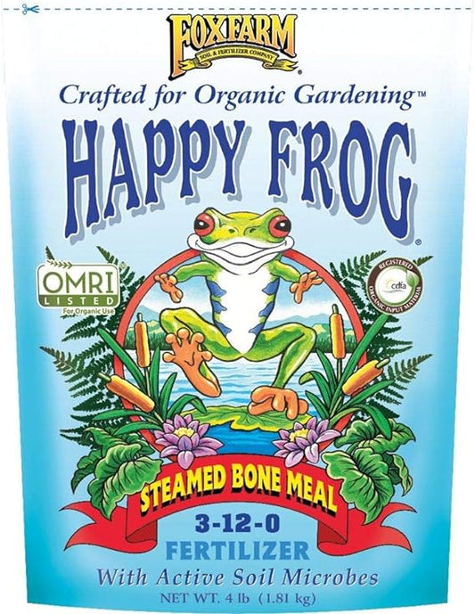 Fox Farm Happy Frog® Steamed Bone Meal Fertilizer, 4 lb Bag