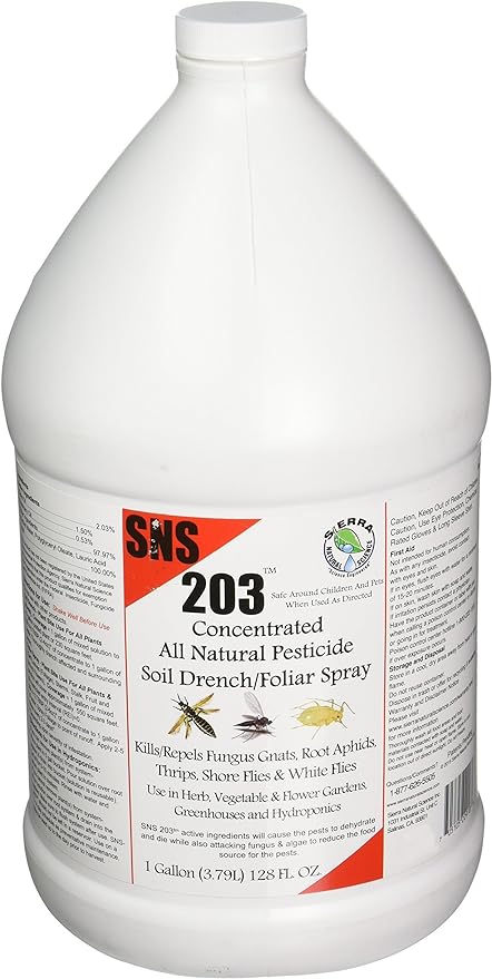 SNS 203 Sierra Natural Science Pesticide Concentrate - 1 Gallon