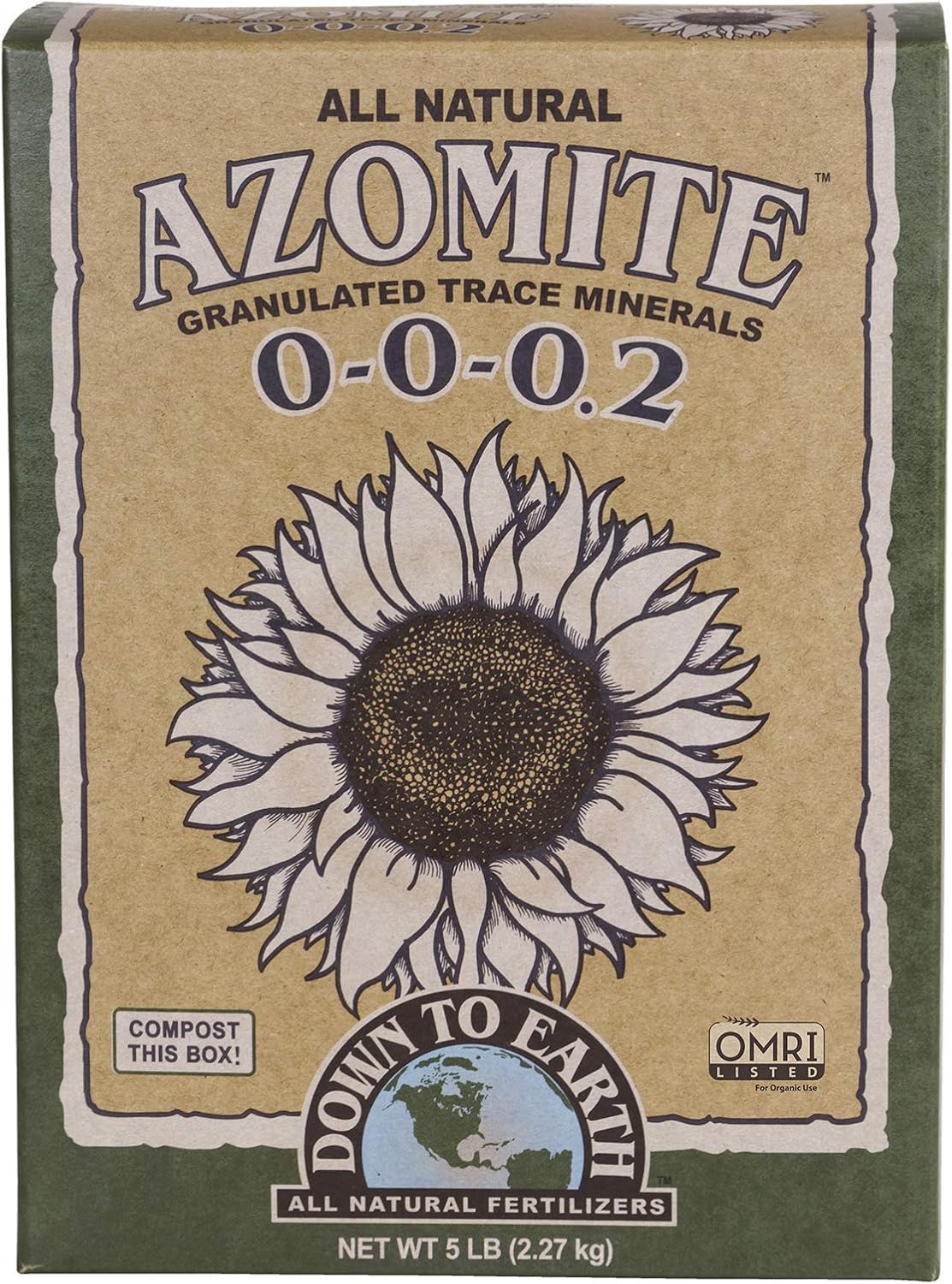 Down To Earth Azomite 5#