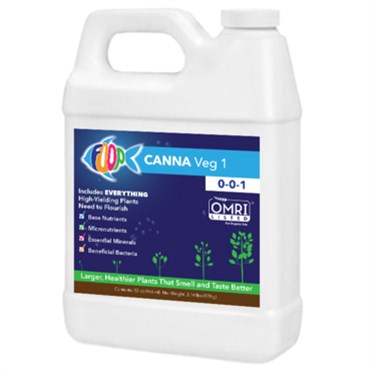 FOOP® CANNA Veg 1 Organic Nutrients 0-0-1 1 gal