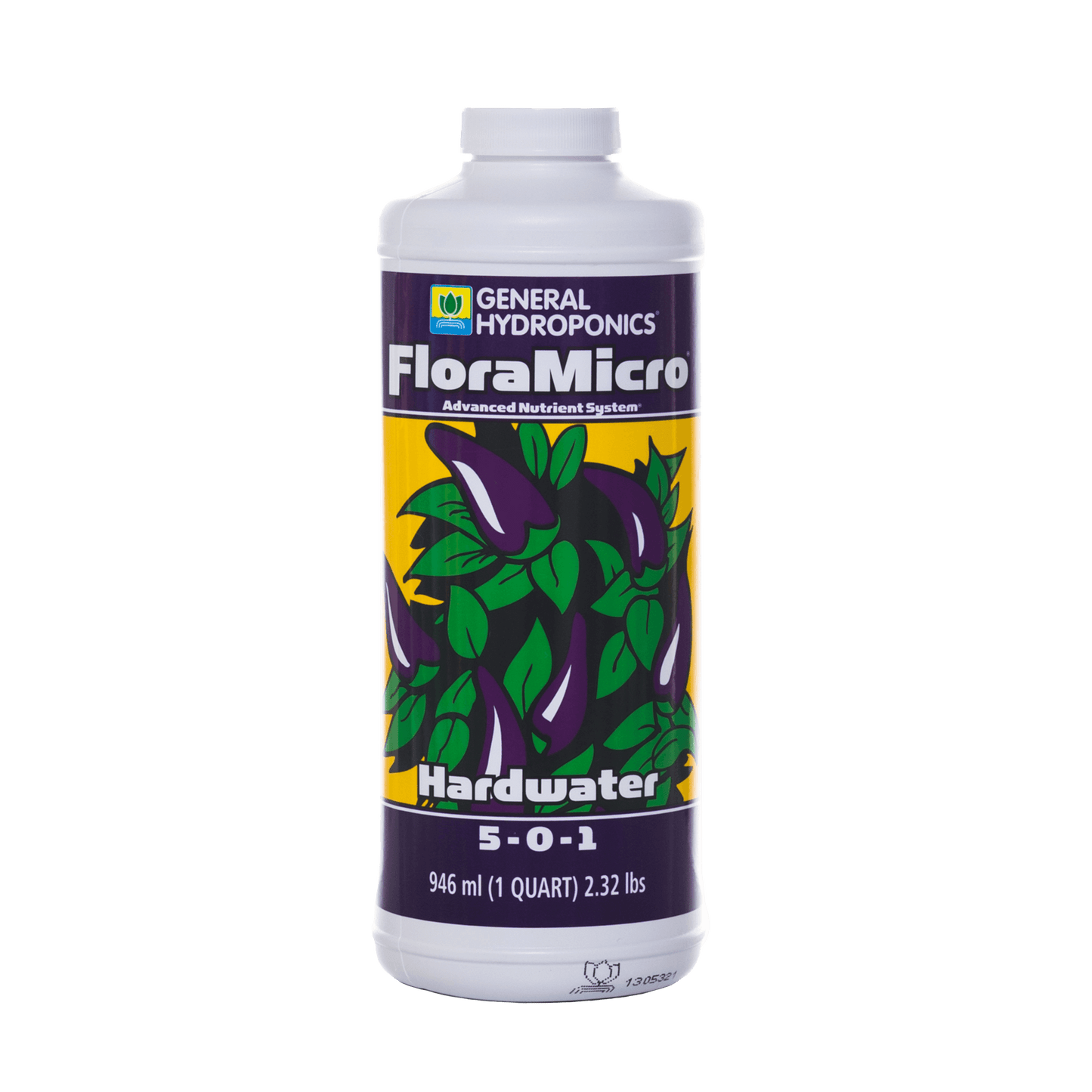 General Hydroponics FloraMicro Hardwater 1 Quart