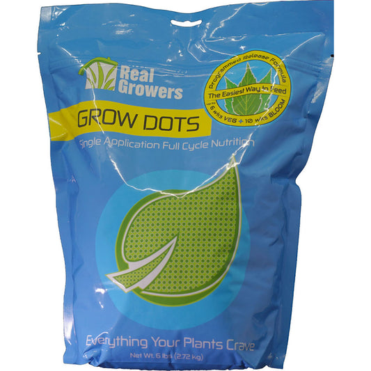 Grow Dots Programmed Release Plant Fertilizer 6 lbs Real Growers