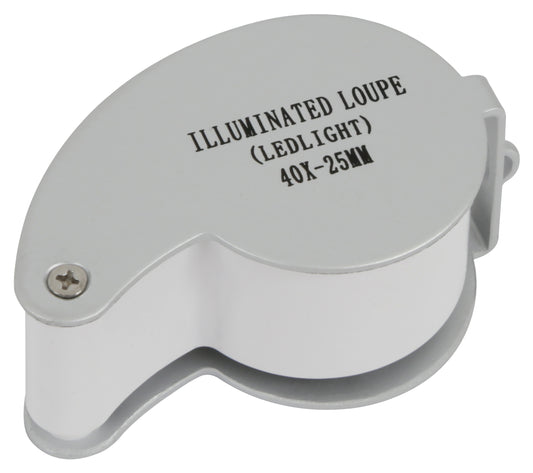 Grower's Edge® Illuminated Magnifier Loupe 40x