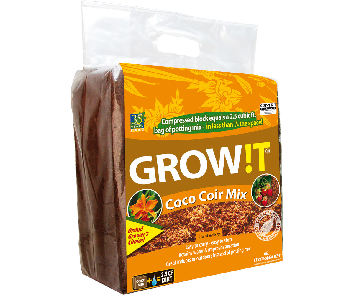 GROW!T Coco Coir Mix, Block