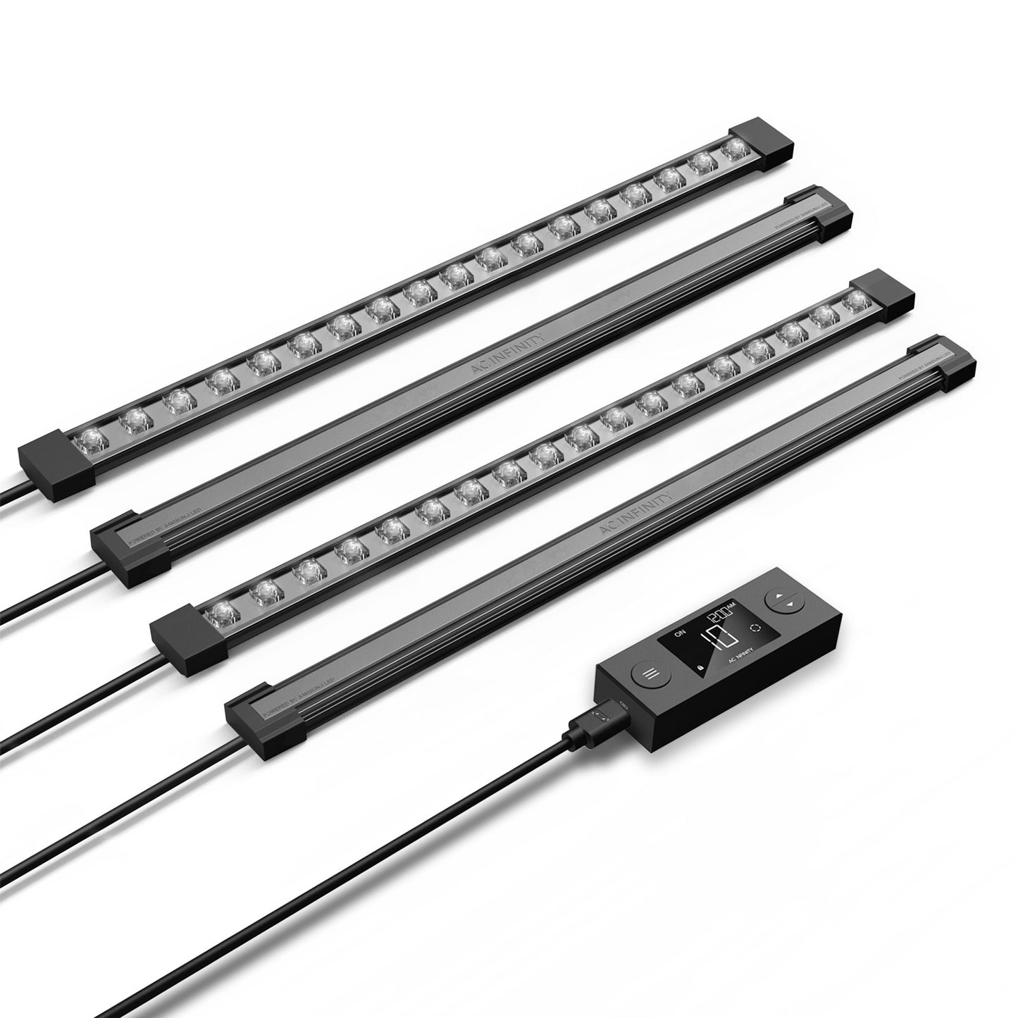 IONBEAM S16, FULL SPECTRUM LED GROW LIGHT BARS, SAMSUNG LM301H, 16-INCH