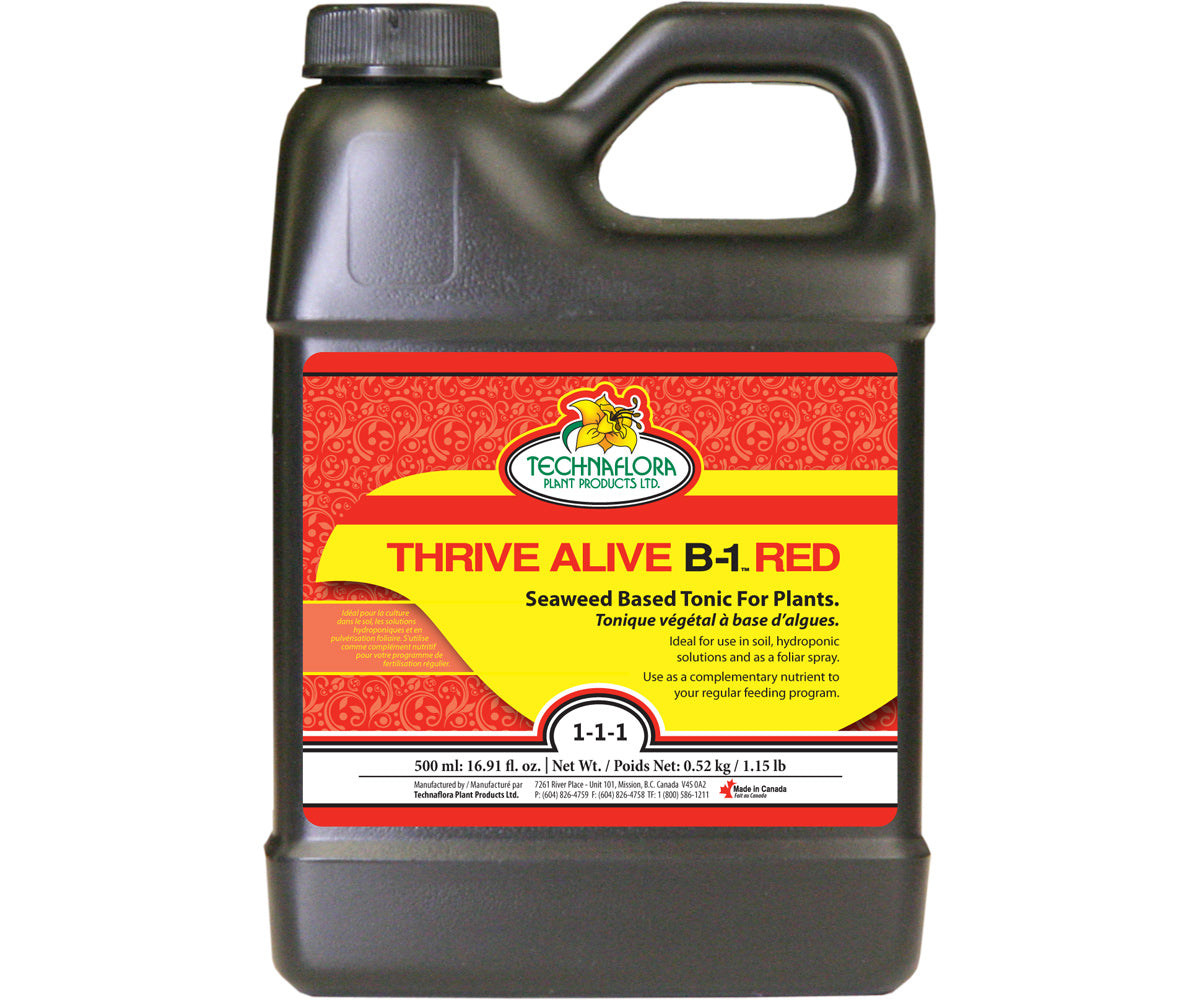 Technaflora Thrive Alive B1 Red, 500 Ml – Homegrown Hydroponics Rochester