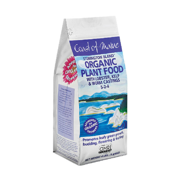 Coast of Maine Stonington Blend Organic Plant Food, 4 lb.