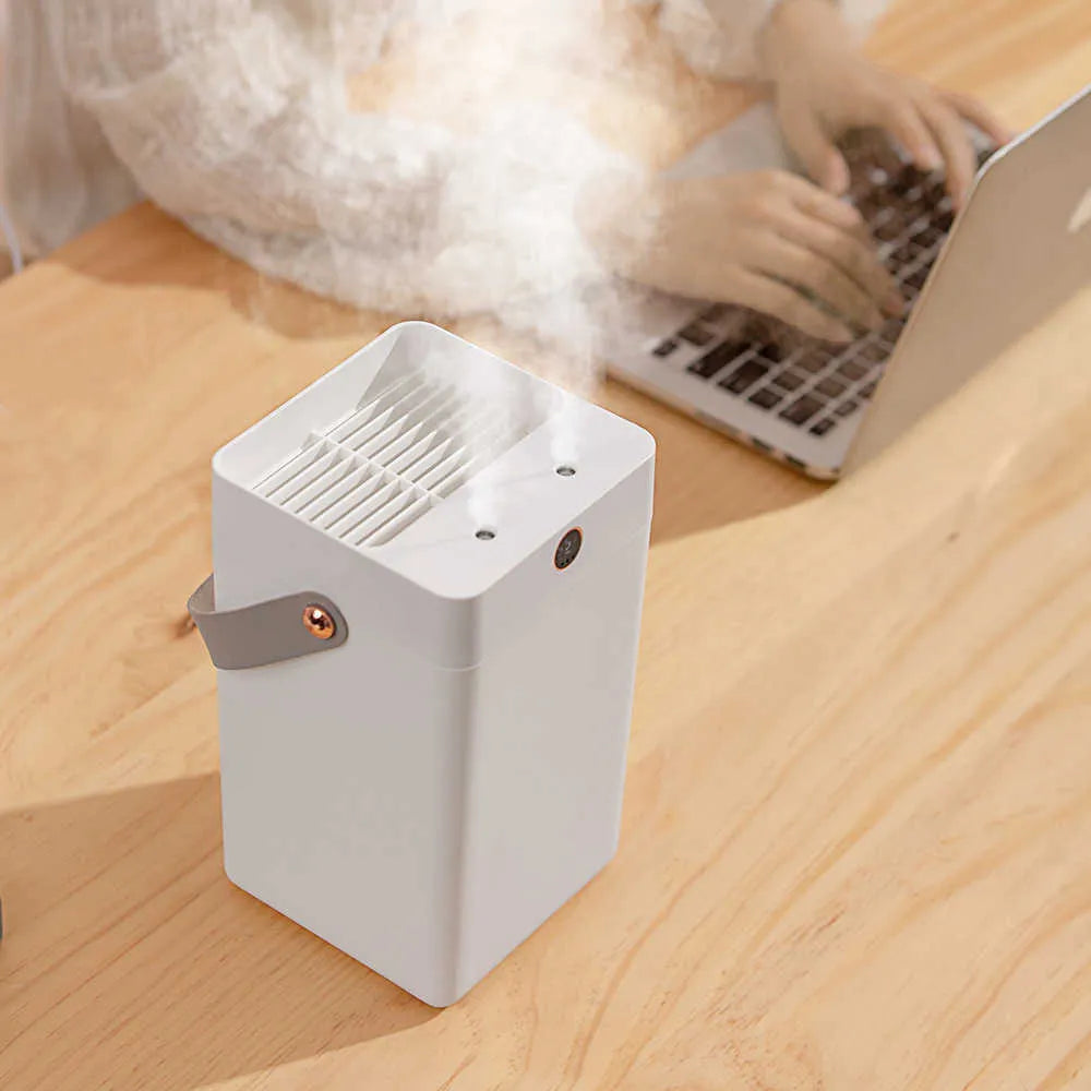 Humidifiers 3L Air Humidifier High-capacity Double Spray Aroma Diffuser With Humidity Display Cool Mist For Home Plants