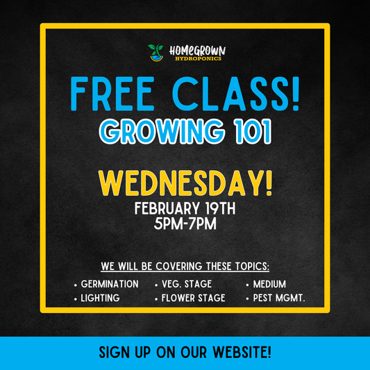 Growing 101 Class (FREE Class)