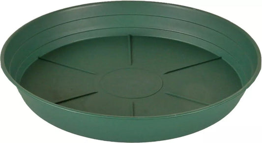 Hydrofarm 6" GREEN PREMIUM SAUCER Round Sturdy Garden Pot Tray