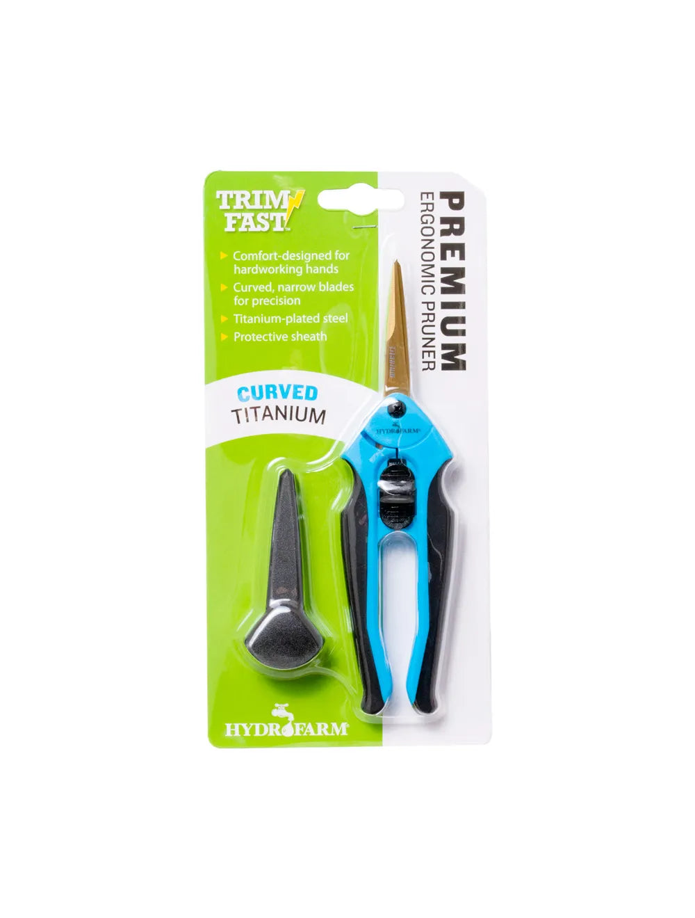 TrimFast Precision Pruner Curved Titanium Trimmers