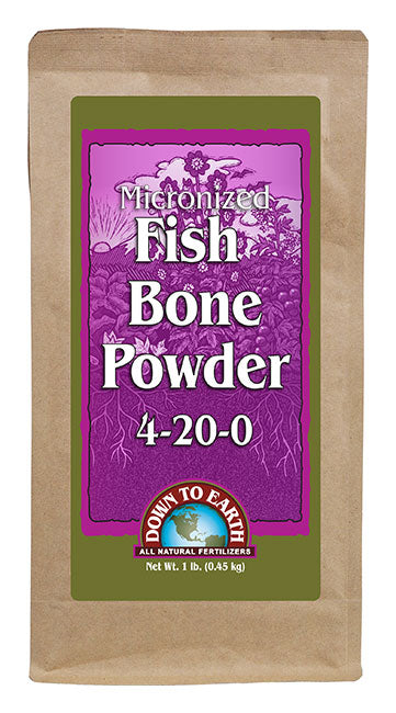 Down to Earth Fish Bone Powder 1lb