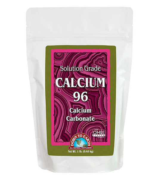 Down to Earth Solution Grade Calcium 96 1lb