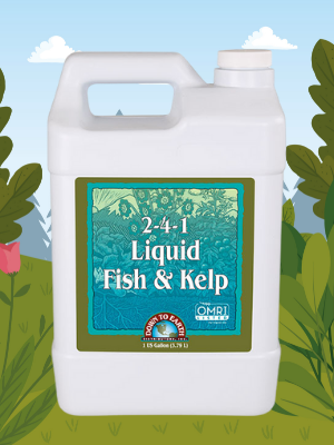 Down To Earth Liquid Fish and Kelp 1 gallon