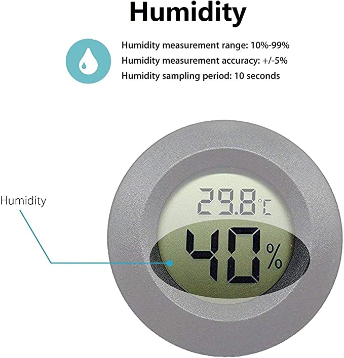 Mini Hydrometer \ Thermometer 5pk