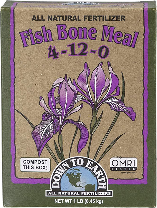 Down To Earth Fish Bone Meal 1lb