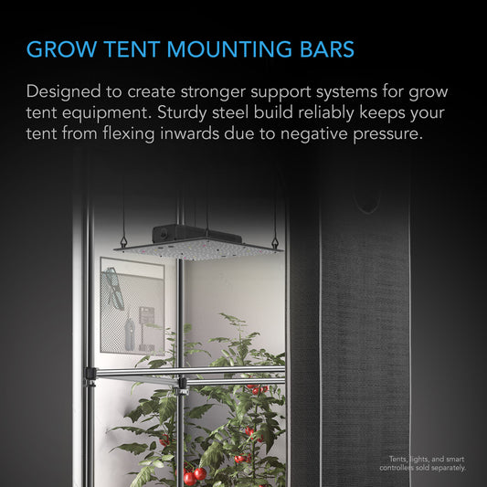 AC INFINITY ADVANCE GROW TENT SYSTEM 2X2, 1-PLANT KIT, WIFI-INTEGRATED –  Homegrown Hydroponics Rochester