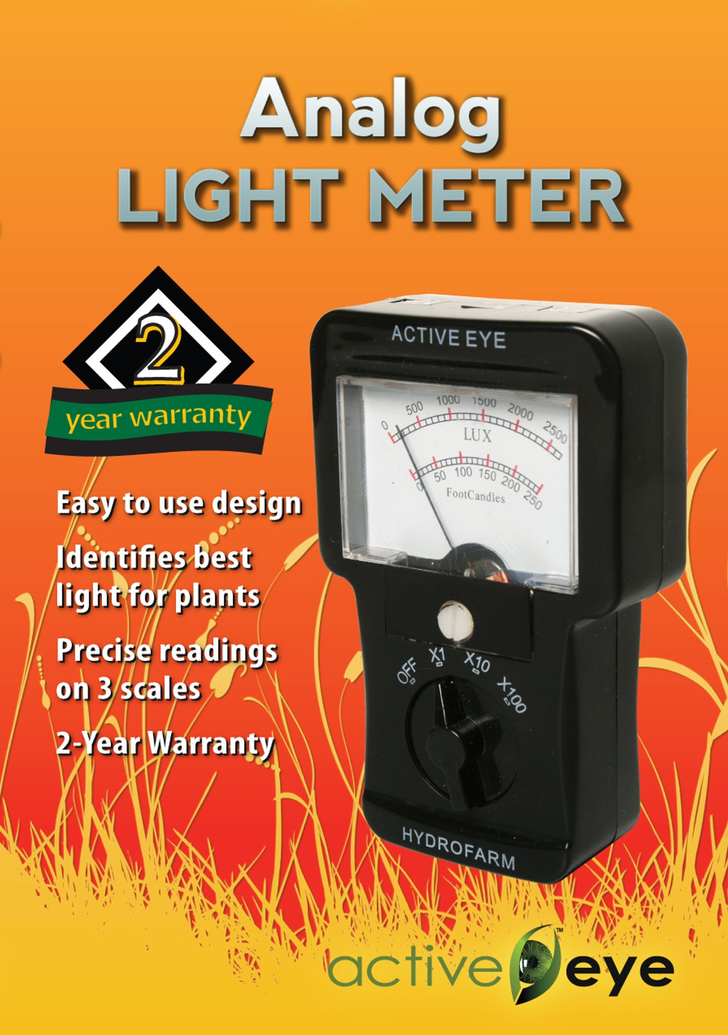 Active Eye Analog Light Meter