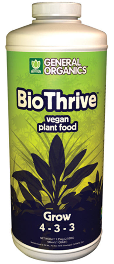 GH General Organics BioThrive Grow Quart