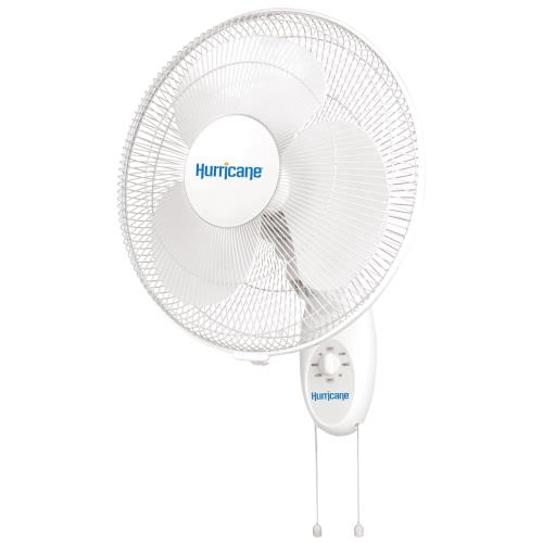 Hurricane Supreme Oscillating Wall Mount Fan 16"