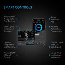 AIR FILTRATION KIT PRO 4", INLINE FAN WITH SMART CONTROLLER, CARBON FILTER & DUCTING COMBO