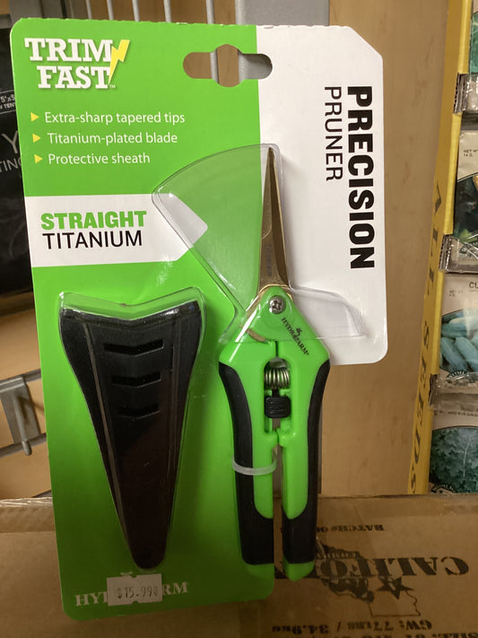 Trim Fast Precision Pruner Straight Titanium