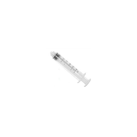 5ml Syringe Sterile with Luer Lock Tip - 100 Syringes by BH Supplies (No Needle) Individually Sealed